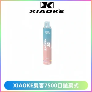 XIAOKE梟客7500Puffs跑馬燈拋棄式電子煙 可發光一次性